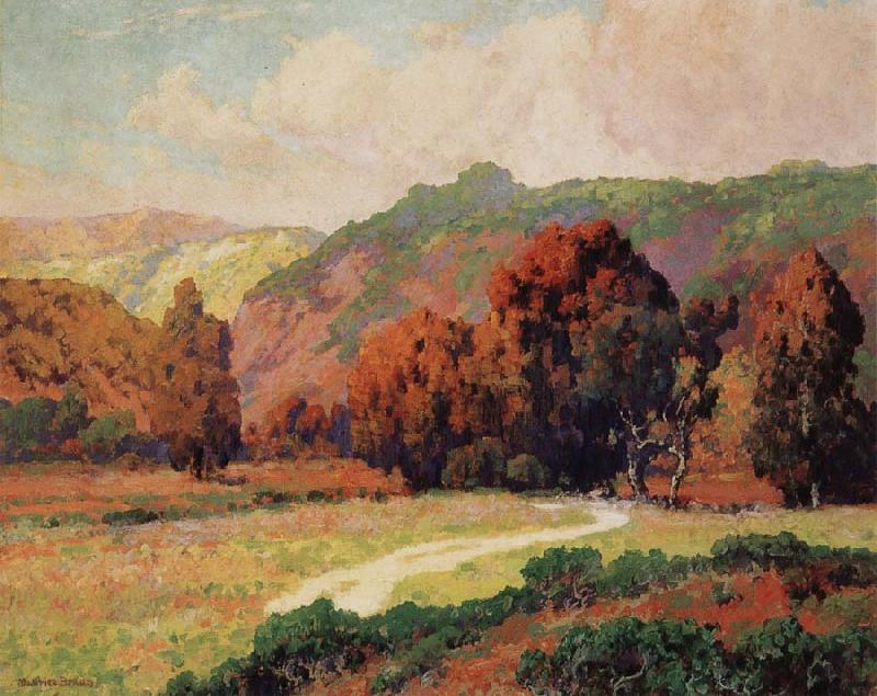 Maurice Braun Road to the Canyan oil painting image